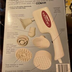 Conair Touch N Tone Massager in White